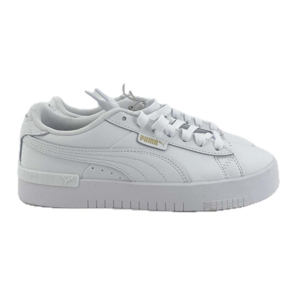 Puma | Women's Court Shoe | White w/ Gold Accents | Various Sizes **NEW